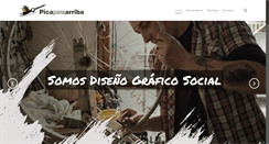 Desktop Screenshot of picaparaarriba.org