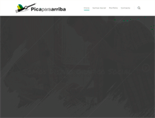 Tablet Screenshot of picaparaarriba.org